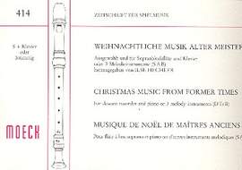 Hechler, I: Weihnachtliche Musik alter Meister