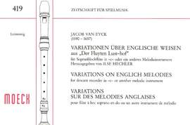 Eyck, J v: Variationen über englische Weisen