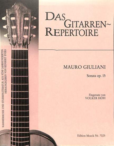 Giuliani, M: Sonate op 15