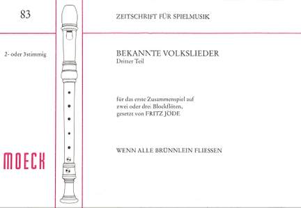 Bekannte Volkslieder 3