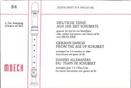 Joede, F: Deutsche Tänze aus der Zeit Schuberts