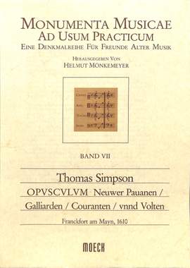 Simpson, T: Opus newer Paduanen Galliarden Couranten Volten