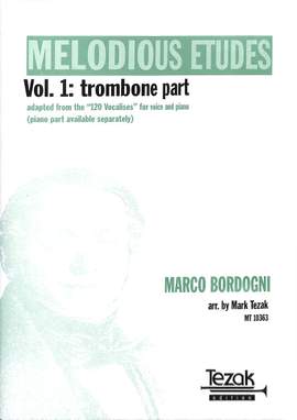 Bordogni, M: Melodious Etudes 1