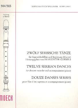 Göbels, F: 12 serbische Tänze