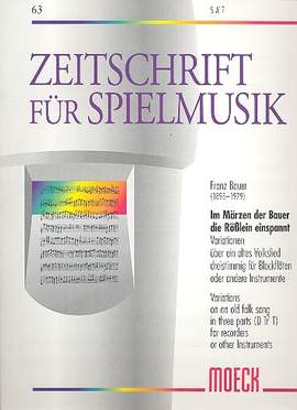 Bauer, F: Im Märzen der Bauer