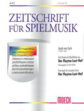 Eyck, J v: Der Fluyten Lusthof