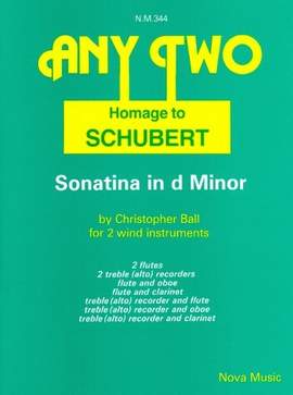 Schubert, F: Sonatine d-moll