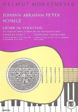 Schulz, J A P: Lieder im Volkston