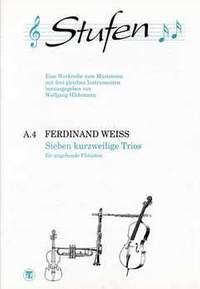 Weiss, F: 7 kurzweilige Trios