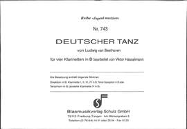 Beethoven, L v: Deutscher Tanz