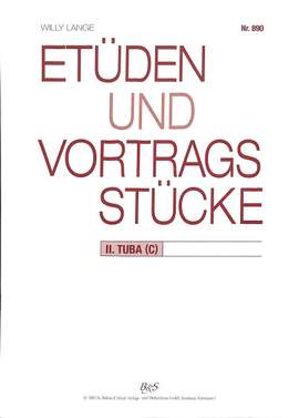 Lange, W: Etüden + Vortragsstücke