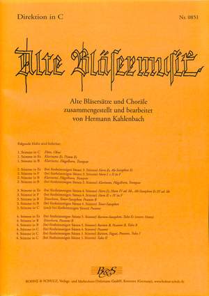 Kahlenbach, H: Alte Bläsermusik