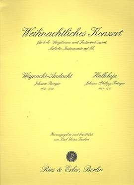 Krieger, J P: Weihnachtliches Konzert