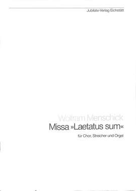 Menschick, W: Missa "Laetatus sum"