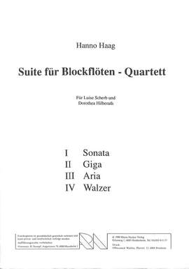 Haag, H: Suite