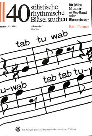 Pfortner, K: Tab tu wab - 40 stilistische rhythmische