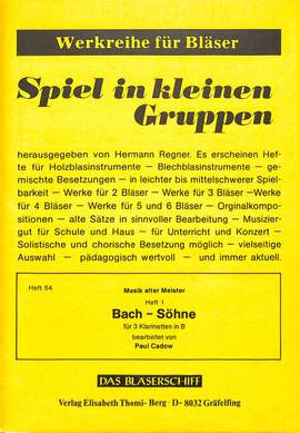 Bach Söhne - Musik alter Meister 1