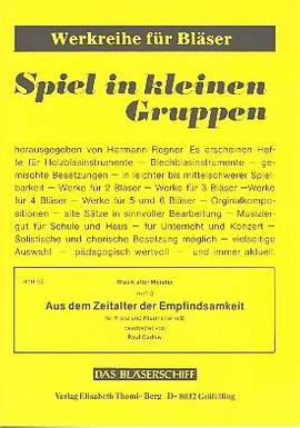 Cadow, P: Aus dem Zeitalter der Empfindsa