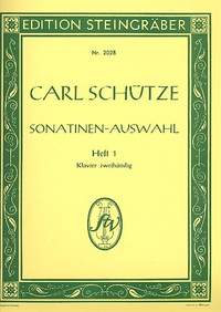 Schuetze, C: Sonatinen Auswahl 1 - Lehrgang der Sonatinen Sonaten + Stücke 1