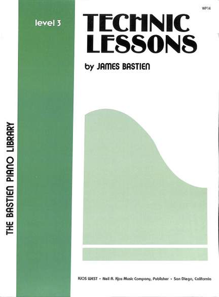 Bastien, J: Technic lessons 3