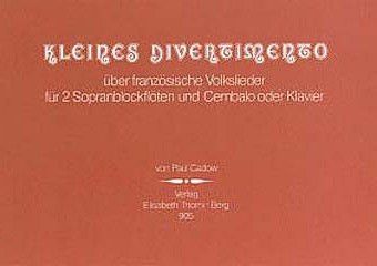 Cadow, P: Kleines Divertimento