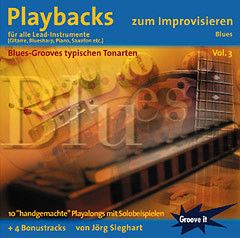 Sieghart, J: Playbacks zum Improvisieren 3 - Blues