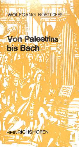 Bötticher, W: Von Palestrina zu Bach 66