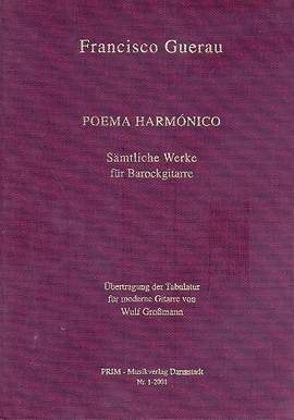 Guerau, F: Poema harmonico