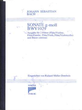 Bach, J S: Sonate g-moll BWV 1029