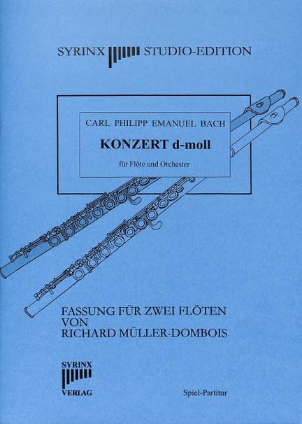 Bach, C P E: Konzert d-moll