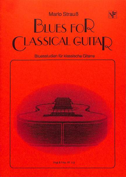 Strauß, M: Blues for classical guitar