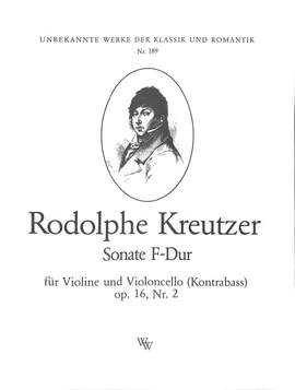 Kreutzer, R: Sonate F-Dur op 16/2