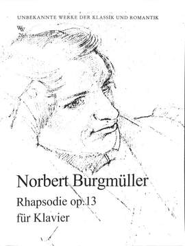 Burgmueller, N: Rhapsodie op 13 h-moll