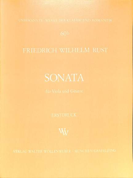 Rust, F W: Sonate