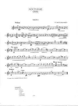 Tchaikovsky, P I: Nocturne op 19/4