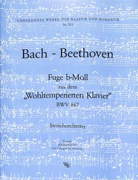Bach, J S: Fuge b-moll (wohltemperiertes Klavier BWV 867)