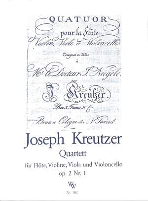 Kreutzer, J: Quartett D-Dur op 2/1