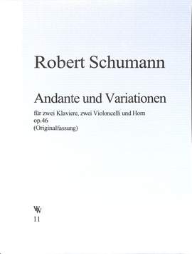 Schumann, R: Andante + Variationen op 46