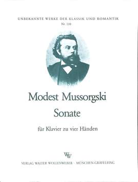 Moussorgsky, M: Sonate C-Dur