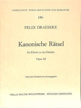 Draeseke, F: Kanonische Rätsel op 42