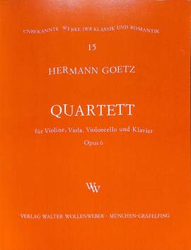 Goetz, H: Quartett op 6