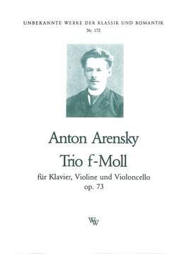 Arensky, A S: Trio f-moll op 73