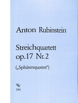 Rubinstejn, G: Quartett op 17/2 (Spährenquartett)
