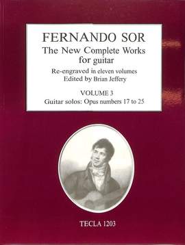 Sor, F: New complete works 3 op 17-25