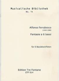 Ferrabosco, A I: Fantasie a 6 bassi 14