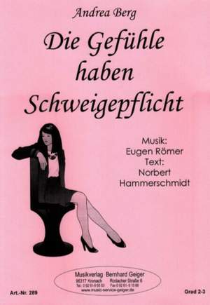 Berg, A: Die Gefühle haben Schweigepflicht B flat major
