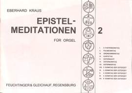 Kraus, E: Epistel Meditationen 2