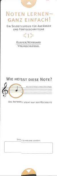 Noten lernen - ganz einfach (Bassschlüssel)