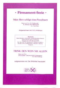 Wildecker, H: Trink den Wein nie allein / Mein Herz schlägt einen Purzelbaum