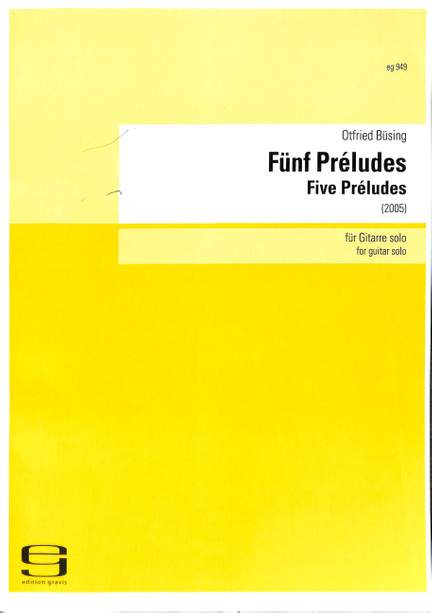 Büsing, O: 5 Preludes (2005)